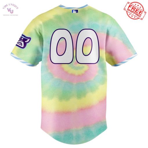 Richmond Flying Squirrels Personalized Grateful Dead Night 2025 Limited Baseball Jersey