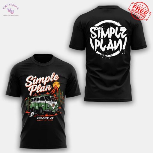 Simple Plan Bigger Than You Think Tour 2025 Limited Merch Collection