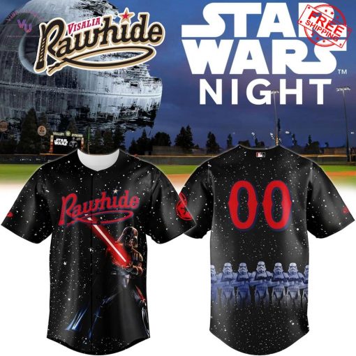 Visalia Rawhide x Star Wars Night 2025 Limited Baseball Jersey